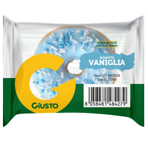 Acquista Online giusto - donuts vaniglia senza glutine confezione 35 gr e Cerca il miglior prezzo