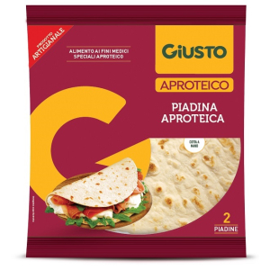 Giusto piadina aproteica 2 pezzi