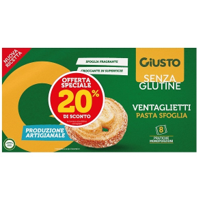 Acquista Online giusto s/g ventaglietti 80g e Cerca il miglior prezzo