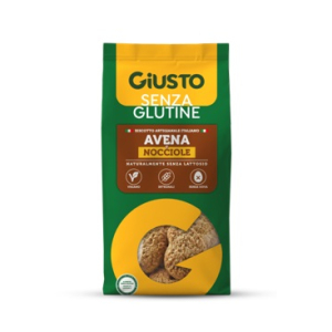 Acquista Online giusto senza glutine biscotti avena & nocciole 200 g vegan, senza uova e naturalmente senza lattosio e Cerca il miglior prezzo