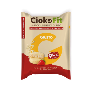 Acquista Online giusto senza glutine ciokofit cioccolato bianco e fragola 30 g e Cerca il miglior prezzo