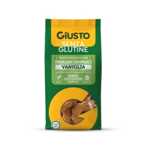 Acquista Online giusto senza glutine frollini semplici alla vaniglia senza zuccheri aggiunti 200 g vegan, senza uova e naturalmente privo di lattosio, con edulcorante e Cerca il miglior prezzo