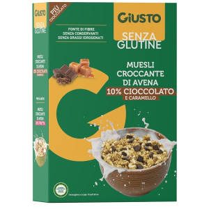 Acquista Online giusto senza glutine muesli avena cioccolato 275 g e Cerca il miglior prezzo