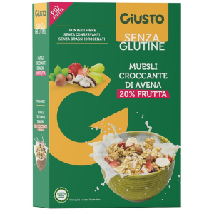 Acquista Online giusto senza glutine muesli avena frutta secca 275 g e Cerca il miglior prezzo