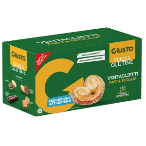 Acquista Online giusto senza glutine ventaglietti 80 g e Cerca il miglior prezzo