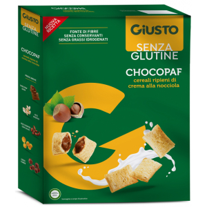 giusto s/g chocopaf 300g bugiardino cod: 984704561 