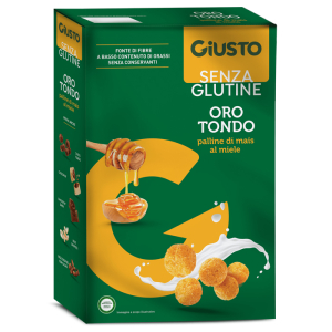 giusto senza glutine oro tondo miele 250 g bugiardino cod: 902550161 