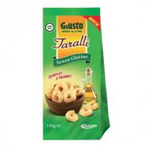 giusto s/g taralli 175g bugiardino cod: 922911514 