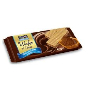 giusto wafer al cacao senza zuccheri bugiardino cod: 912274242 