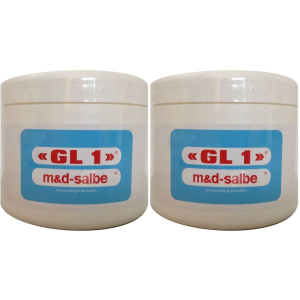 Acquista Online gl 1 m&d-salbe set da 2 2x500 ml pomata e Cerca il miglior prezzo