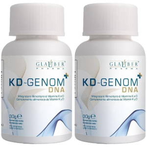 Acquista Online glauber pharma kd-genom+ dna 60 compresse 2x60 pz e Cerca il miglior prezzo