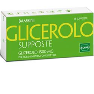 glicerolo bb 18 supposte 1500mg bugiardino cod: 030307021 