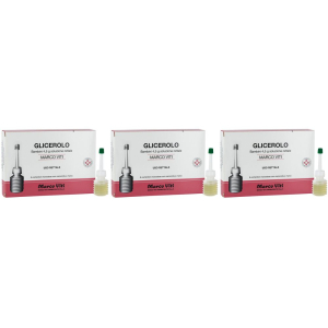 Acquista Online glicerolo marco viti bambini 4,5 g soluzione rettale set da 3 3x6x4,5 e Cerca il miglior prezzo
