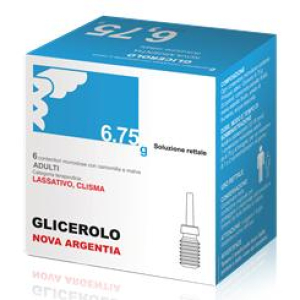 glicerolo na 6cont 6,75g bugiardino cod: 030512115 