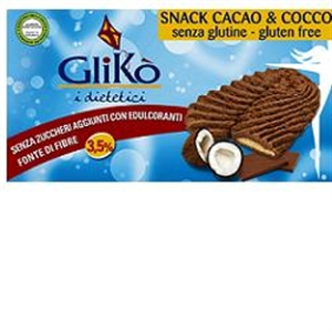 gliko snack cacao/cocco 30g bugiardino cod: 924257278 