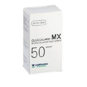 glucocard mx blood glucose50 pezzi bugiardino cod: 931154544 
