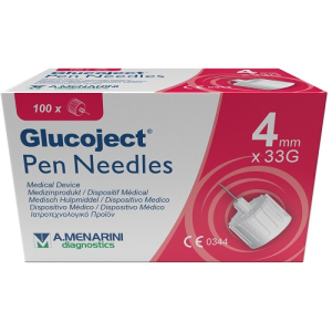 glucoject ago penna 4mm g33 bugiardino cod: 987378217 