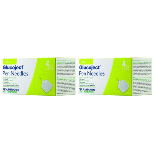 Acquista Online glucoject® pen needles 32g 4mm set da 2 2x100 pz ago per iniezione e Cerca il miglior prezzo