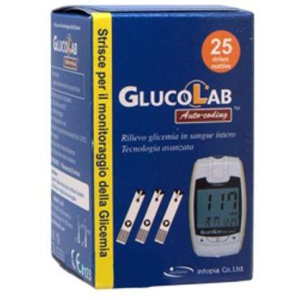 glucolab ac glicemia 25 strisce bugiardino cod: 938795921 