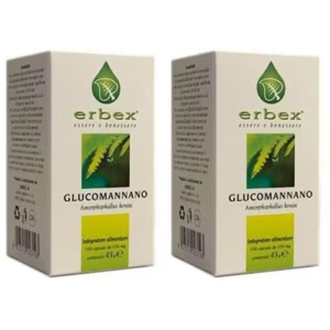 Acquista Online glucomannano 100 capsule 430mg 2x43 g e Cerca il miglior prezzo