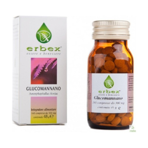 erbex glucomannano 100 capsule 430 mg bugiardino cod: 902193287 