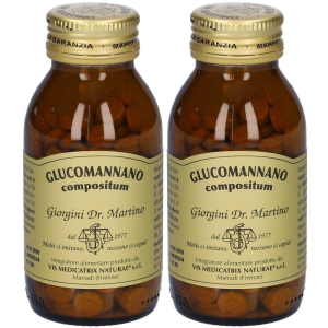 Acquista Online glucomannano compositum 180 pastiglie 90 g set da 2 2x180 pz e Cerca il miglior prezzo