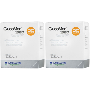 Acquista Online glucomen® aero sensor set da 2 2x25 pz strisce reattive e Cerca il miglior prezzo
