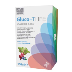 gluco+tlife 6flx25ml bugiardino cod: 980253811 