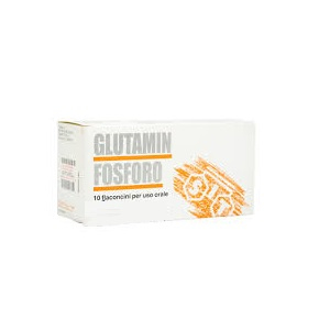 glutamin fosforo os 10 flaconi bugiardino cod: 019589011 