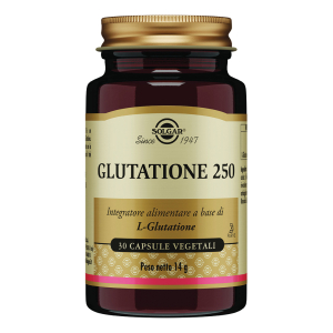 glutatione 250 30 capsule veg bugiardino cod: 934537251 