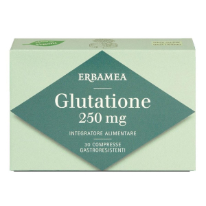 Glutatione 250mg integratore ad azione antiossidante 30 compresse