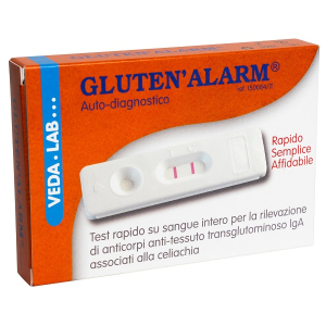 gluten alarm celiachia test bugiardino cod: 984825861 