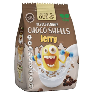 Acquista Online gluten out choco shells jerry cereali al cioccolato senza glutine 375 grammi e Cerca il miglior prezzo