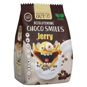 Acquista Online gluten out choco smiles jerry cereali al cioccolato senza glutine 375 grammi e Cerca il miglior prezzo