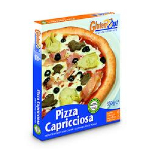 glutenout pizza capricc surgel bugiardino cod: 912920129 