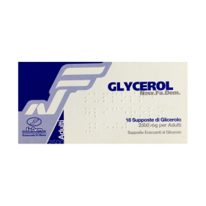 glycerol supposte adulti 18 pezzi bugiardino cod: 939469250 