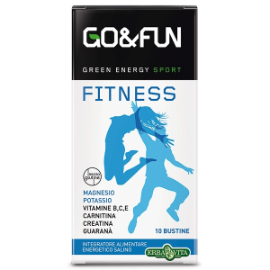 go & fun fitness 10 bustine bugiardino cod: 931384097 