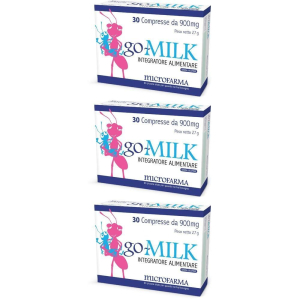 Acquista Online go-milk 30 compresse 3x27 g e Cerca il miglior prezzo