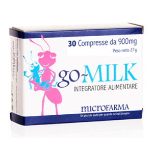go-milk 30 compresse bugiardino cod: 934276116 