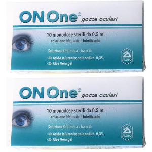 Acquista Online gocce oculari onone monodose sterili 10x0,5 ml pipette monodose e Cerca il miglior prezzo