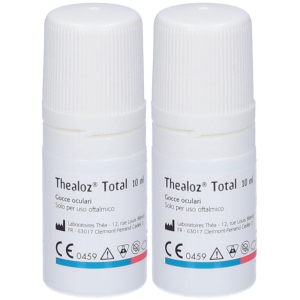 Acquista Online gocce oculari thealoz total 10 ml set da 2 2x10 ml soluzione e Cerca il miglior prezzo