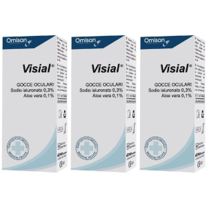 Acquista Online gocce oculari visial 10 ml 3x10 ml oftalmiche e Cerca il miglior prezzo