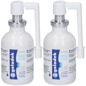 Acquista Online goladek® spray s/alcool 2x25 ml e Cerca il miglior prezzo