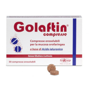 Acquista Online golaftin - integratore gola irritata confezione 30 compresse e Cerca il miglior prezzo