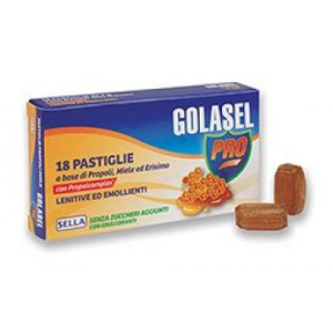 golasel pro prop/miele 18 pastiglie bugiardino cod: 927463188 