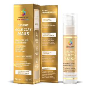 Acquista Online gold clay organic mask 50ml e Cerca il miglior prezzo