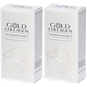 Acquista Online gold collagen lip volumiser balsamo labbra volumizzante 2x50 g e Cerca il miglior prezzo