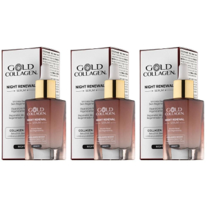 Acquista Online gold collagen siero riparatore notte 3x30 ml e Cerca il miglior prezzo