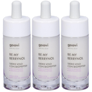 Acquista Online goovi be my berrynol siero viso con biopeptidi 3x30 ml e Cerca il miglior prezzo