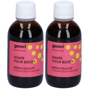Acquista Online goovi drena cellulite shape your booty set da 2 2x50 ml soluzione oral e Cerca il miglior prezzo